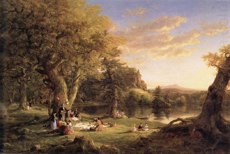 Thomas Cole A Pic-Nic Party china oil painting image